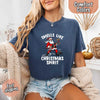 Smells Like Christmas Spirit Funny Santa Comfort Colors T-shirt by Adorb Custom Tees