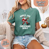Smells Like Christmas Spirit Funny Santa Comfort Colors T-shirt by Adorb Custom Tees