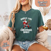 Smells Like Christmas Spirit Funny Santa Comfort Colors T-shirt by Adorb Custom Tees