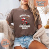 Smells Like Christmas Spirit Funny Santa Comfort Colors T-shirt by Adorb Custom Tees