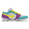 "Snack Pack” Jordan 1 Vapor Edge Low Cleats by Stadium Custom Kicks