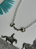 Snaffle Bit Silver Chain Necklace by Wild Junkie
