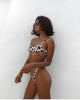 Snakeskin Bikini Women Swimwear Leopard Bikinis Swim Suit Push Up Swimsuit Women's Bikini Scoop Neck Straps Cutout Crop Top with Cheeky Bottom Two Piece Swimsuits Female Beachwear Swimming Bikini Women by Stevvex