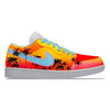 "SoFlo Sunset" Jordan 1 Low Shoes by Stadium Custom Kicks