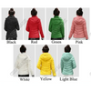 Soft And Comfortable Winter Jacket For Women Short Women's Thicken Outerwear In solid hooded Coats Zipper For Female Slim Cotton padded basic tops by Stevvex