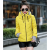 Soft And Comfortable Winter Jacket For Women Short Women's Thicken Outerwear In solid hooded Coats Zipper For Female Slim Cotton padded basic tops by Stevvex