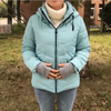 Soft And Comfortable Winter Jacket For Women Short Women's Thicken Outerwear In solid hooded Coats Zipper For Female Slim Cotton padded basic tops by Stevvex