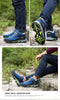 Soft Black Mens Boots Winter Fur Warm Snow Men Walking Boots Work Shoes Footwear Fashion Rubber Ankle Shoes Warm Fur Lined Ankle Booties Comfortable Non Slip Outdoor Shoes by Stevvex