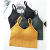 Soft Cotton Sports Bras For Women Push Up Solid Sports Bra Jogging Gym Women Sports Bra Girl Underwear Fitness Running Yoga Sport Tops by Stevvex