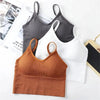 Soft Cotton Sports Bras For Women Push Up Solid Sports Bra Jogging Gym Women Sports Bra Girl Underwear Fitness Running Yoga Sport Tops by Stevvex