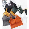Soft Cotton Sports Bras For Women Push Up Solid Sports Bra Jogging Gym Women Sports Bra Girl Underwear Fitness Running Yoga Sport Tops by Stevvex