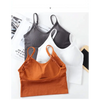Soft Cotton Sports Bras For Women Push Up Solid Sports Bra Jogging Gym Women Sports Bra Girl Underwear Fitness Running Yoga Sport Tops by Stevvex