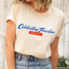 4th of July T-Shirt – Celebrating Freedom Since 1776 Patriotic Tee by Adorb Custom Tees