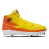 "Solar Fade" Jordan 1 Retro Cleats by Stadium Custom Kicks