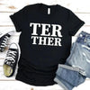 Better Together Couples Tee by Adorb Custom Tees