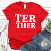 Better Together Couples Tee by Adorb Custom Tees