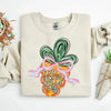 Happy Easter Carrot Coquette Sweatshirts by Adorb Custom Tees