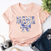 Mama Chinoiserie Coquette Bow T-Shirts – Elegant & Trendy Graphic Tees for Moms by Adorb Custom Tees