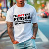 Speaker Phone Unisex T-Shirt – Funny Talk Loud Tee by Adorb Custom Tees
