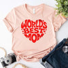 World's Best Mom T-Shirts – Cute, Funny & Stylish Designs for Super Moms by Adorb Custom Tees