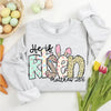 He is Risen Easter Inspirational Sweatshirt by Adorb Custom Tees
