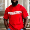Move in Silence Unisex T-Shirt – Motivational Hustle Tee by Adorb Custom Tees