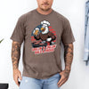 Grillin’ & Chillin’, Bald & Proud T-Shirt – Patriotic Bald Eagle BBQ Vintage Tee by Adorb Custom Tees