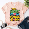 Best Mom Hands Down Shirts – Cute & Trendy Mother’s Day Gift Tees by Adorb Custom Tees
