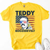 Teddy Boozedevelt 4th of July Shirt – Roosevelt Party Drinking Tee by Adorb Custom Tees
