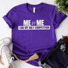 Me vs Me Unisex T-Shirt – Motivational Self-Discipline Tee by Adorb Custom Tees