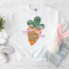 Happy Easter Carrot Coquette Sweatshirts by Adorb Custom Tees