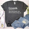 Growth Definition Graphic Tee – Unisex Uplifting Message T-Shirt by Adorb Custom Tees