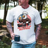 Grillin’ & Chillin’, Bald & Proud T-Shirt – Patriotic Bald Eagle BBQ Vintage Tee by Adorb Custom Tees