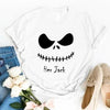 The Jack & The Sally Couples Halloween Tee by Adorb Custom Tees
