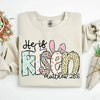 He is Risen Easter Inspirational Sweatshirt by Adorb Custom Tees