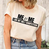 Me vs Me Unisex T-Shirt – Motivational Self-Discipline Tee by Adorb Custom Tees