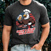 Grillin’ & Chillin’, Bald & Proud T-Shirt – Patriotic Bald Eagle BBQ Vintage Tee by Adorb Custom Tees
