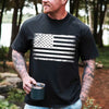 Rogue Style USA Distressed Flag Unisex T-Shirts by Adorb Custom Tees