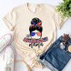 All American Mama 4th Of July Mom T-shirt by Adorb Custom Tees