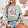 Ghost Reading Comfort Colors Shirt – Spooky Book Lover Halloween Tee by Adorb Custom Tees