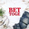 Better Together Couples Tee by Adorb Custom Tees