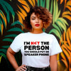 Speaker Phone Unisex T-Shirt – Funny Talk Loud Tee by Adorb Custom Tees