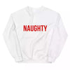 Christmas Naughty & Nice Couples Sweatshirt by Adorb Custom Tees