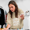 Wife Mom Boss Sweatshirt by Adorb Custom Tees