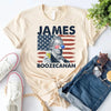 James Boozecanan 4th of July Shirt – Funny Presidential Drinking Tee by Adorb Custom Tees