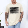 Rogue Style USA Distressed Flag Unisex T-Shirts by Adorb Custom Tees