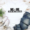 Me vs Me Unisex T-Shirt – Motivational Self-Discipline Tee by Adorb Custom Tees