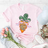 Happy Easter Carrot Coquette Tees by Adorb Custom Tees