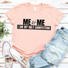 Me vs Me Unisex T-Shirt – Motivational Self-Discipline Tee by Adorb Custom Tees