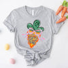 Happy Easter Carrot Coquette Tees by Adorb Custom Tees